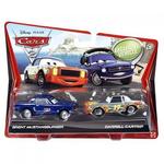 Pack 2 Coches Cars 2 – Brent Mustangburger Y Darrell Cartrip
