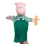 Marioneta Cerdito Verde