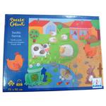 Puzzle Tactil Animales De La Granja Djeco-1