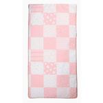 Colcha Cuna 60×120 Patch Rosa Petit Praia