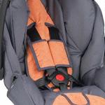 Silla De Coche Grupo 0+ Young Profi Plus Charcoal Burnt Orange Gris Naranja Recaro-2