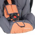 Silla De Coche Grupo 0+ Young Profi Plus Charcoal Burnt Orange Gris Naranja Recaro-3