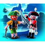 - Dúo Pack Pirata Y Soldado – 4127 Playmobil-1