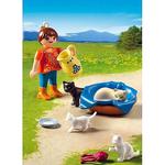 - Familia De Gatos Con Niña – 5126 Playmobil-2