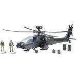 True Heroes – Helicóptero Apache 56 Cm + 2 Pilotos-1