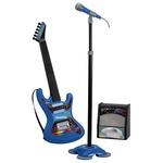 Guitarra Electrónica Con Amplificador – Azul