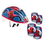 Casco Y Protecciones Spiderman 4