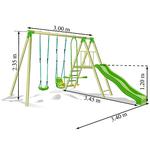 Columpio Stats De Madera Amazone-1