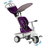 Smart Trike Triciclo Recliner Purpura-2