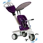 Smart Trike Triciclo Recliner Purpura-4