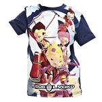 Camiseta Azul Código Lyoko – Talla 6