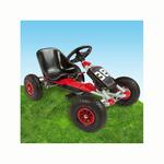 Kart Roues Gonflables Negro Rojo