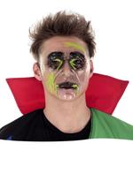 Máscara Transparente Verde-1