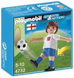 Playmobil Jugador De Fútbol Inglaterra