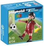 Playmobil Jugador De Fútbol Portugal