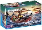 Playmobil Bote Pirata Con Tiburón