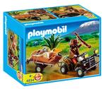Playmobil Cazador Furtivo Con Quad Y Remolque