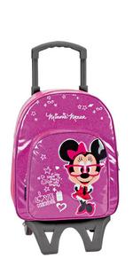 Minnie Gafas Mochila Con Ruedas Desmontable