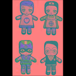 Flip Dolls Superheroe/empollon Villa Carton