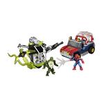 - Spiderman 4 Set Hombre Lagarto Mega Bloks-1