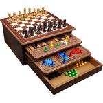 Super Set De Madera 10 Juegos Reunidos