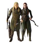El Hobbit – Figuras Legolas Y Tauriel 9cm