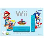 Consola Wii Azul + Mario And Sonic-1