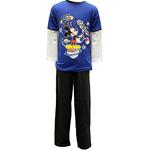 Pijama Mickey Azul/gris Talla 4