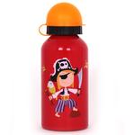 Botella Cantimplora Pirata En Color Rojo