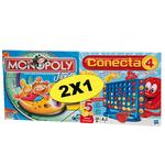 Pack Monopoly Junior + Conecta 4 Hasbro-1