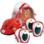 Mochila, Casco Y Protecciones Ferrari Saica
