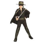 Disfraz Zorro De Lujo De 5-7 Años Rubies