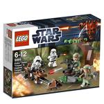 Endor Rebel Trooper And Imperial Trooper Lego