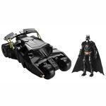 Vehículo Con Figura Batman Mattel