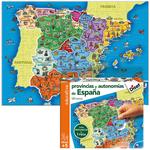 Puzzle Provincias Y Autonomías De España Diset