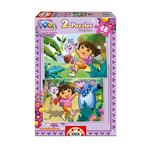 Educa Borrás – 2 Puzzles 48 Piezas Dora La Exploradora