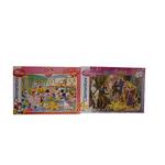 Pack Maxi Puzzle 104 Piezas Minnie + Princesas