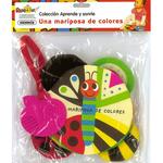 Una Mariposa De Colores