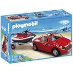 Coche Con Remolque Y Moto Acuática Playmobil
