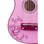 Guitarra De Madera Rosa-2