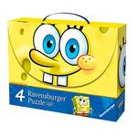 Ravensburger – 4 Puzzles En Maleta Bob Esponja