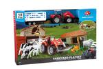 Granja + Tractor + Accesorios 18 Piezas-1