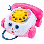 Teléfono Rosa Fisher Price-1