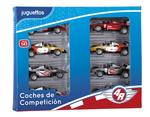 4r Coches De Competición R/f 8 Piezas