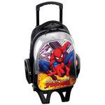 Spiderman Sense Silver Mochila Con Ruedas