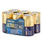 Pack 6 Pilas D Ultra Alcalinas