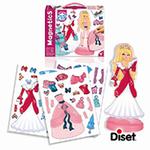 Juego Magnetics Vestido De Princesas Diset