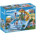 Piscina Con Tobogán Playmobil