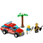 Coche Del Jefe De Bomberos Lego