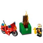 Moto De Bomberos Lego